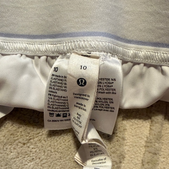 Lululemon Athletica white skort - Picture 3 of 3